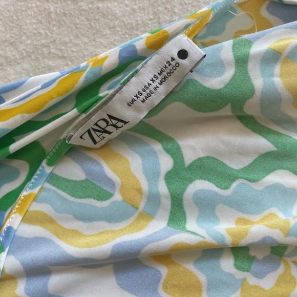 Zara Summer Halter Dress 💛💚 - Picture 4 of 4